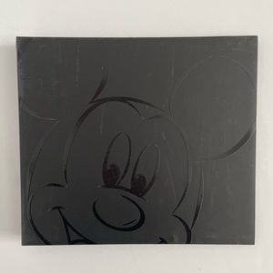 8x8” black Mickey Mouse Disney scrapbook cover